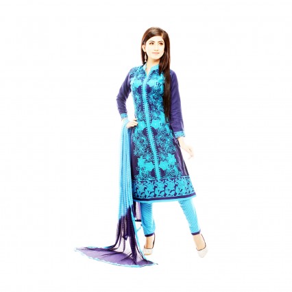 Neela’s Classical Shalwar Kameez in Jacquard Cotton with soft Georgette Dupatta
